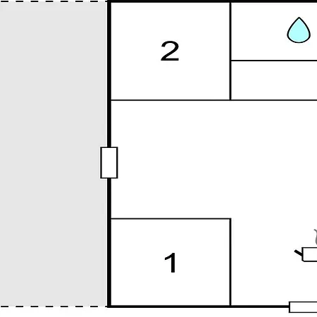 Semesterbostad Two-bedroom Holiday In Pandrup *